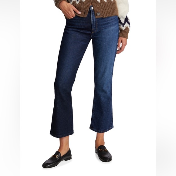 Frame Denim Jeans Frame Le Crop Mini Boot Jeans 3 Indigo Combo